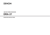 Denon DRA37 User manual