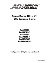 American Dynamics SpeedDome Ultra VII User manual