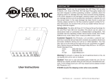 ADJ LED Pixel 10C User manual