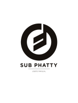 Moog Sub Phatty User manual