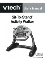VTech Sit-to-Stand Activity Walker test User manual