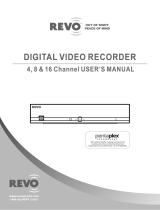 Revo 4 Channel Digital Video Recorder User manual