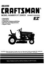 Craftsman 917.252540 User manual