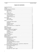 AMERITRON AL-1200 User manual