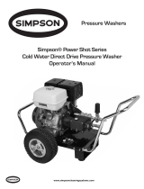 Simpson Power Shot Series User manual