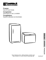 Kenmore 2826 - 12.1 cu. Ft. Upright Freezer User manual