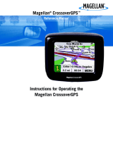 Magellan CrossoverGPS Operating instructions