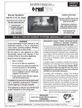 R.H. Peterson G22-GL-2 Vented Burner Owner's manual