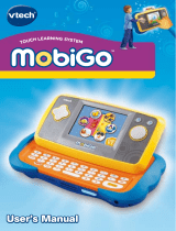 VTech MobiGo Touch Learning System Pink User manual