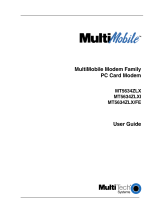 Multi-Tech Systems MT5634ZLX User manual