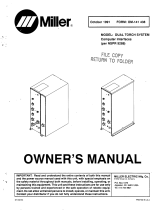 Miller COMPUTER INTERFACE DUAL TORCH NSPR 9288 Owner's manual