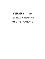 Asus 850 ATX User manual