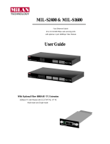 MiLAN MIL-S2400 User manual