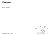 Pioneer VSX-1021 Owner's manual