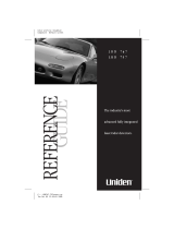 Uniden LRD 747 User manual