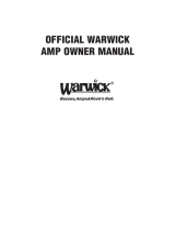 Warwick Profet 3.3 / 5.2 Owner's manual