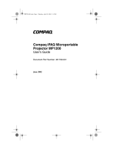 Compaq iPAQ MP1200 User manual