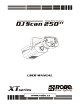 Robe DJ Scan 250 XT User manual