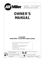 Miller DWF3 User manual