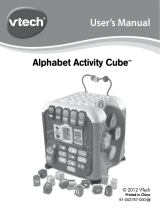 VTech Alphabet Activity Cube With Bonus Blocks Set - Online Exclusive User manual