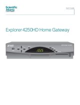 Cisco Explorer 4250HD User manual