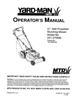 Yard-Man Yard-Man 12A-559K401 User manual