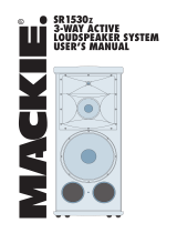 Mackie SR1530Z User manual