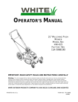 White Outdoor HW-615 User manual