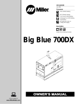 Miller BIG BLUE 700DX Owner's manual