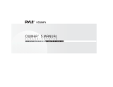 PYLE Audio PLCDUSMP74 User manual