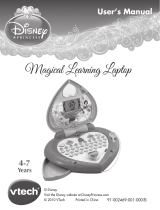 VTech Princess Magical Learning Laptop User manual