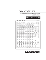 Mackie ONYX 1220i User manual