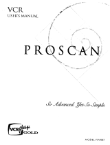 ProScan PSVR87 User manual