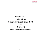 Ricoh Universal Printer Drivers Best Practices Manual