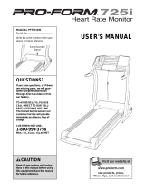 ProForm PFTL09912 User manual