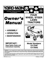 Yard-Man 131754F Owner's manual