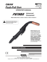 Lincoln Electric Python User manual