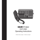 Sailor RT4822 Operating instructions