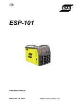 ESAB ESP-101 User manual