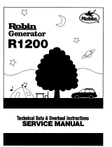 Subaru Robin Power Products R1200 User manual