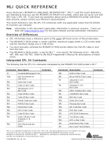 Avery 9860 Quick Reference Manual