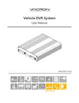 Vacron Vehicle DVR System User manual