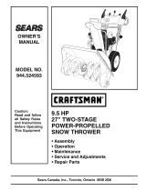 Craftsman 944524593 Owner's manual