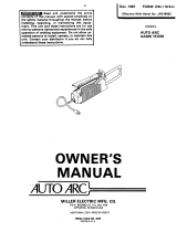 Miller JH318063 Owner's manual