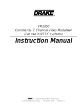 DRAKE VM2050 User manual