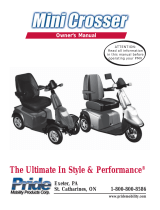 Pride Mobility CROSSER User manual