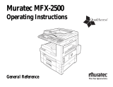 Muratec MFX-2500 Owner's manual