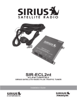 Sirius Satellite Radio SIR-ECL2nt User manual