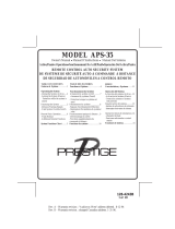 Audiovox Prestige 128-4243B Owner's manual