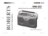 Roberts Stream 202 (WM202) User manual